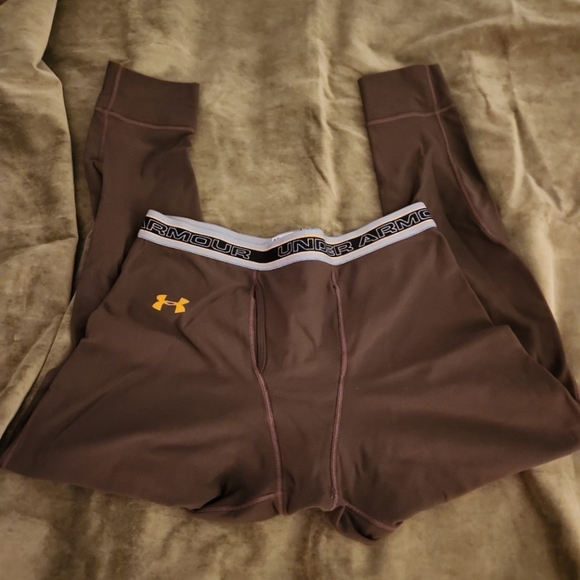 Mens Brown Under Armour Top and Bottom Set Size 3XL - Picture 7 of 10